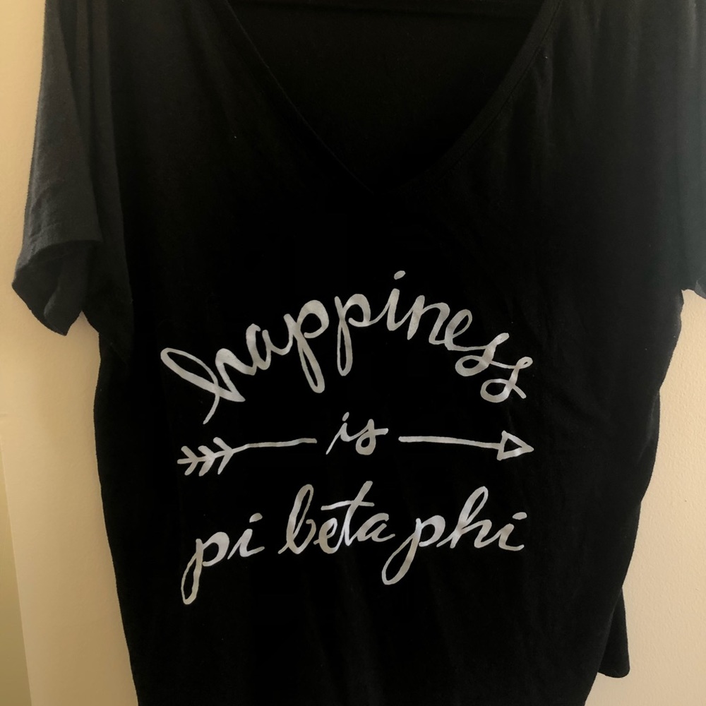 Happiness is Pi Beta Phi Slouchy Tee